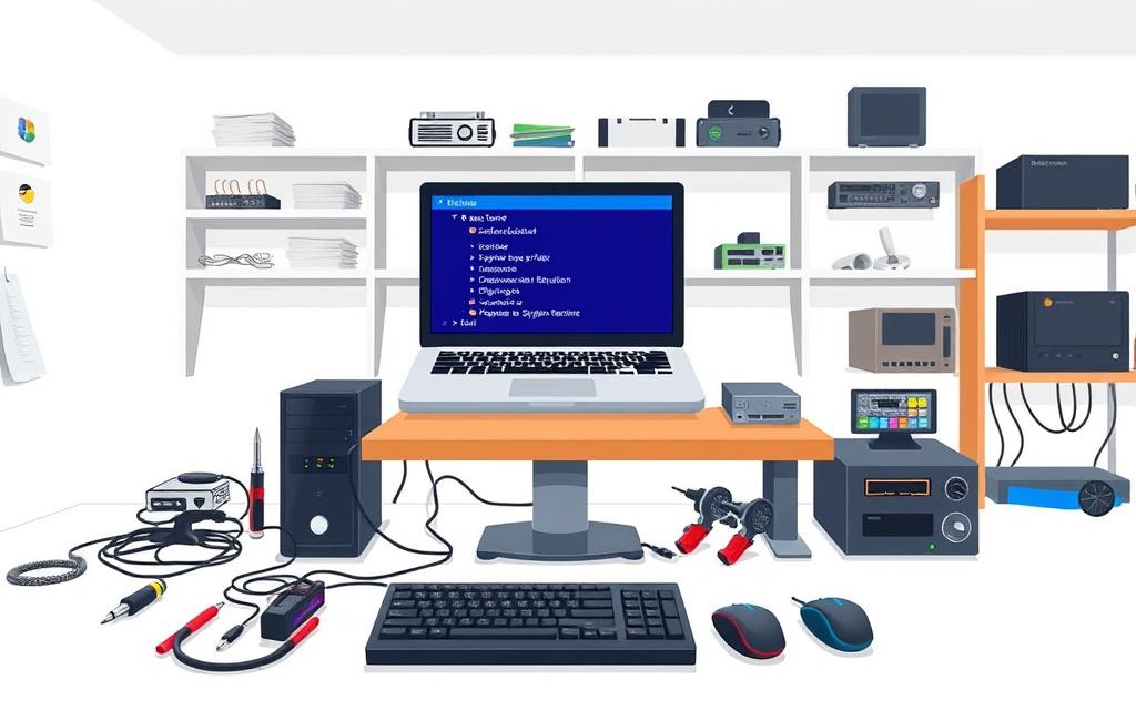 computer troubleshooting guide system restore preparation